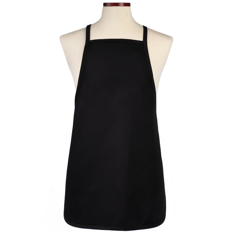 Black Adjustable Bib Apron 2