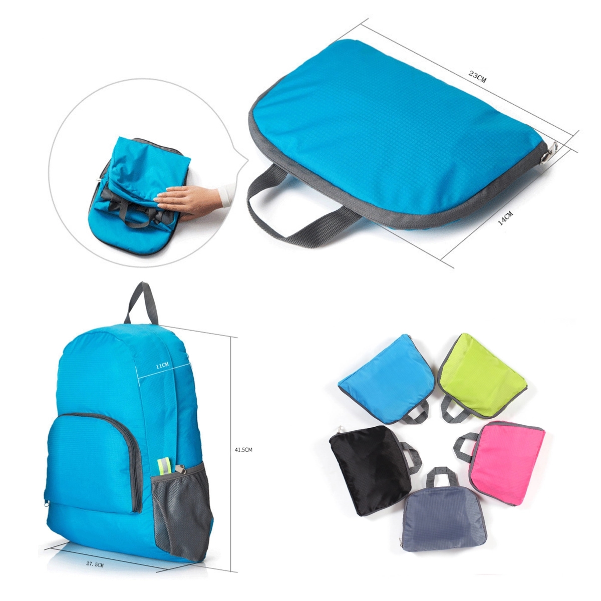 Packable Foldable Ultra Lightweight Backpack 4