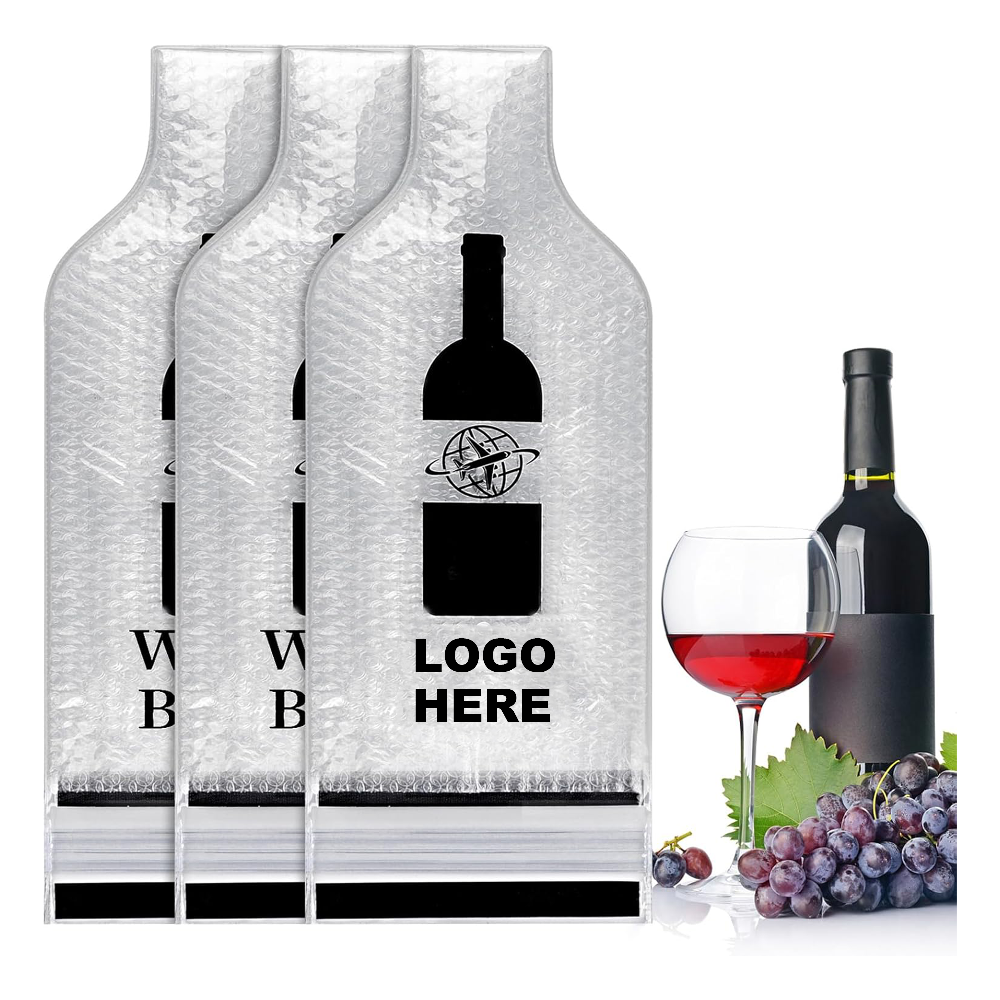 Double Layer Wine Bottle Travel Protector Bags 4