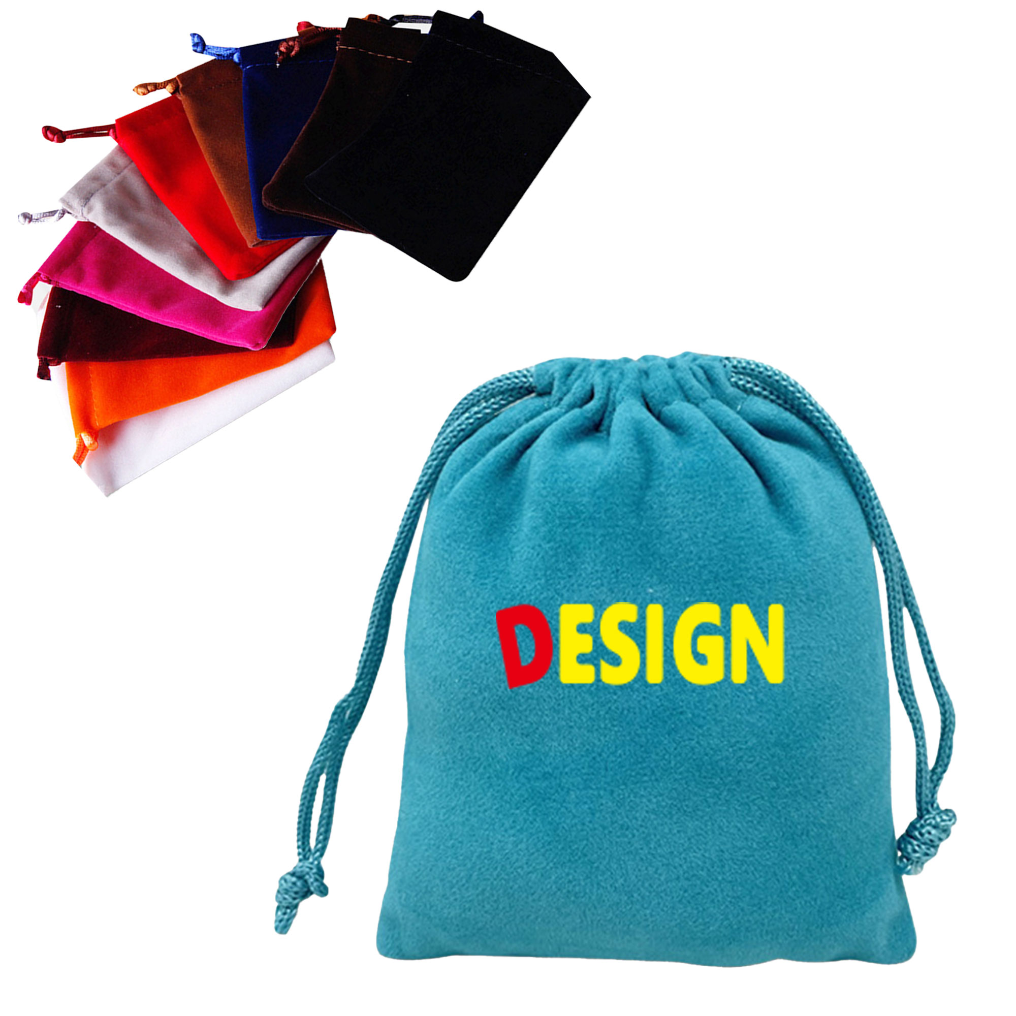 Soft Fleece Drawstring Holder 2