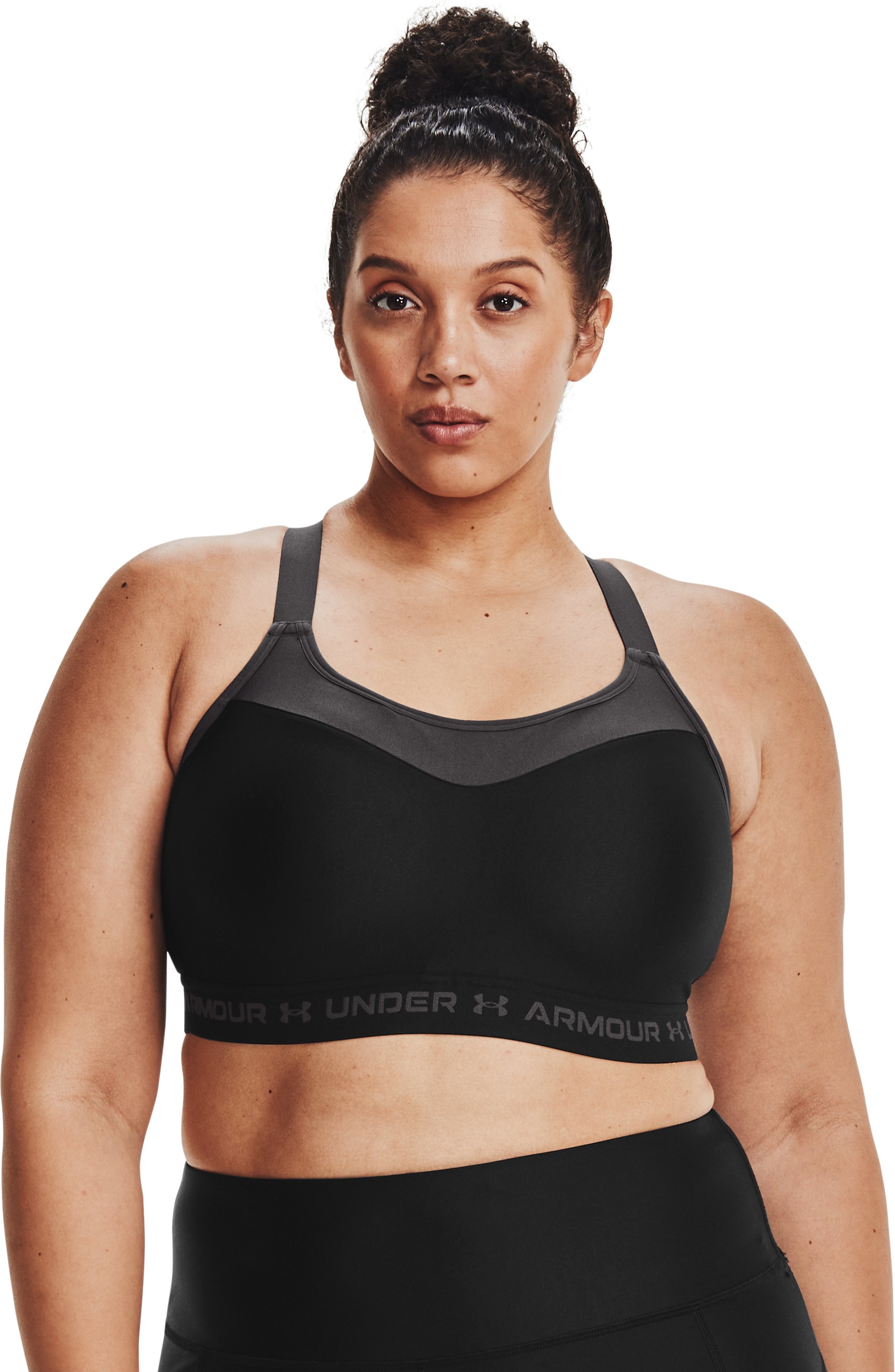 Women's Armour High Crossback Sports Bra  3