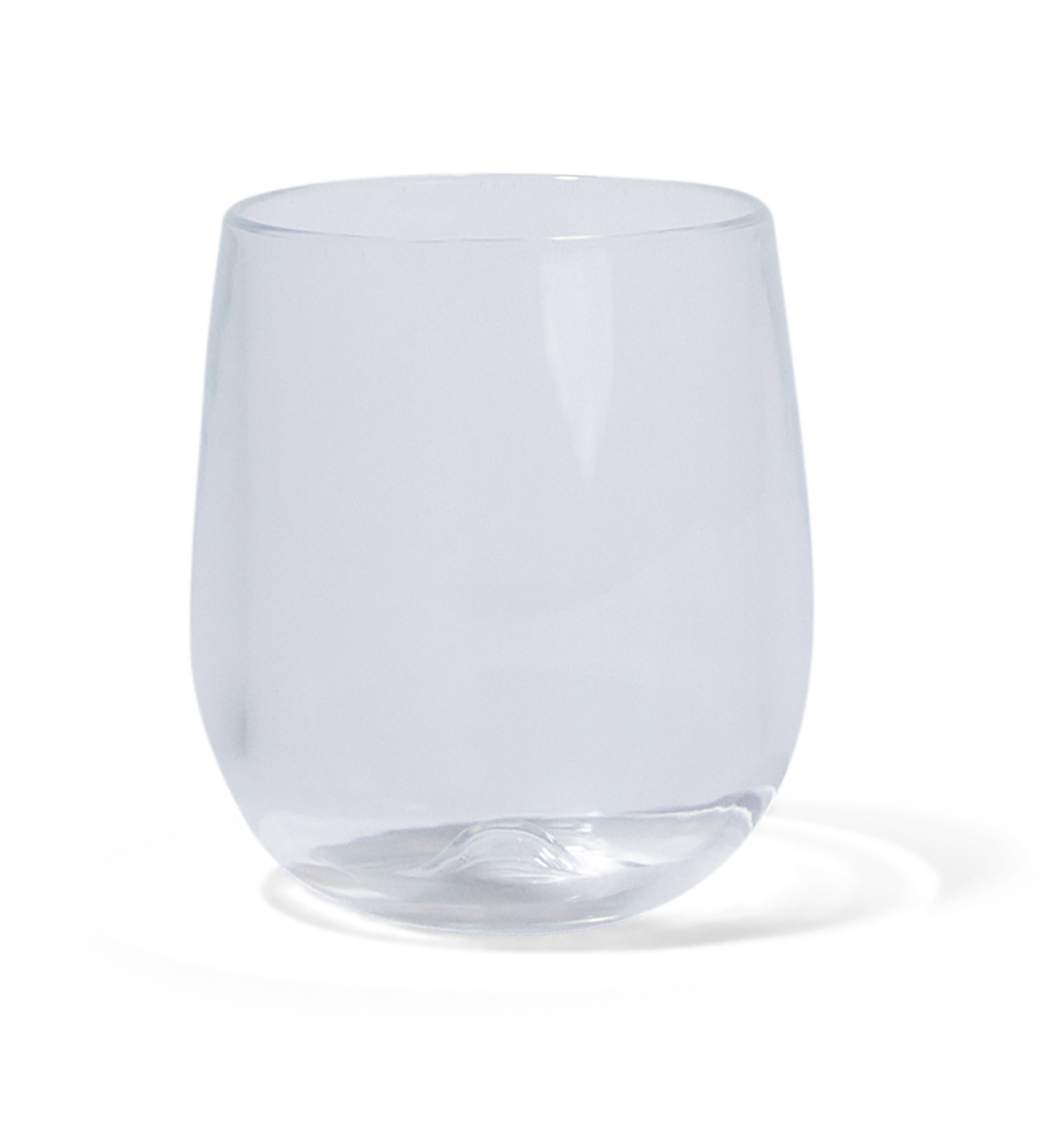 Silipint® Clear Stemless Wine Glass - 12 oz.