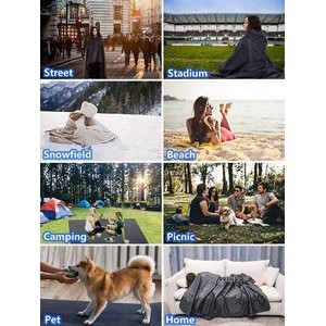 Fleece Waterproof Blanket For Picnic 2