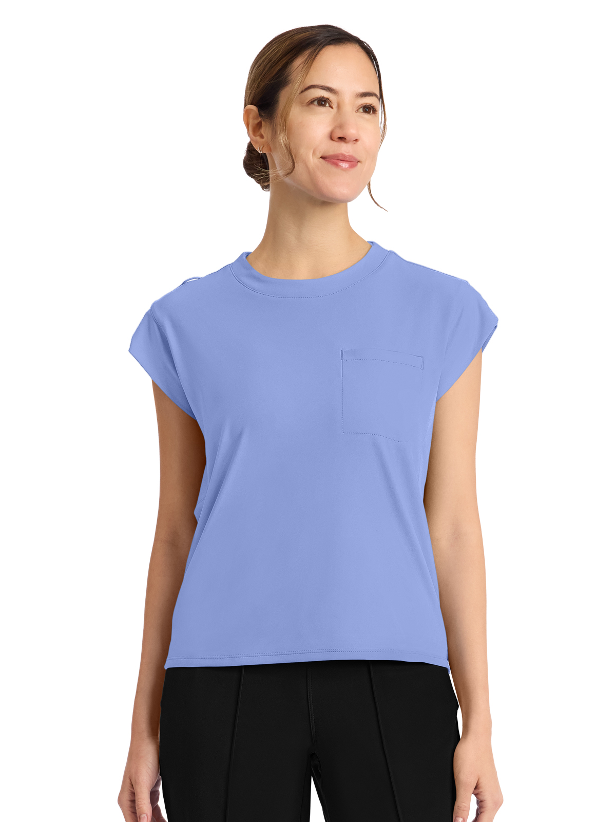 Cherokee - Cherokee Achieve - Women's 1-Pocket Crew Neck Top 46