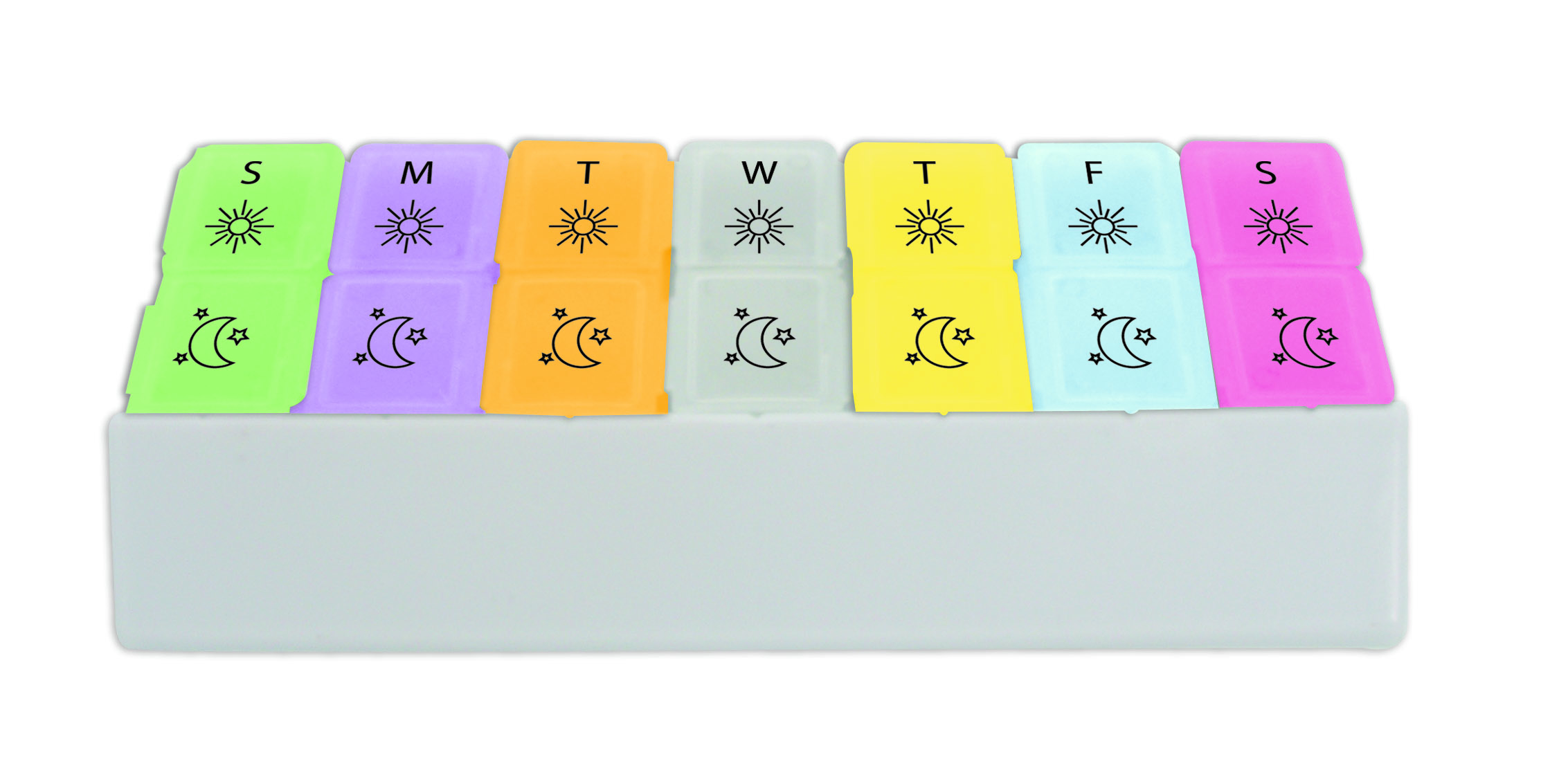 Twice-A-Day Pill Tray 1