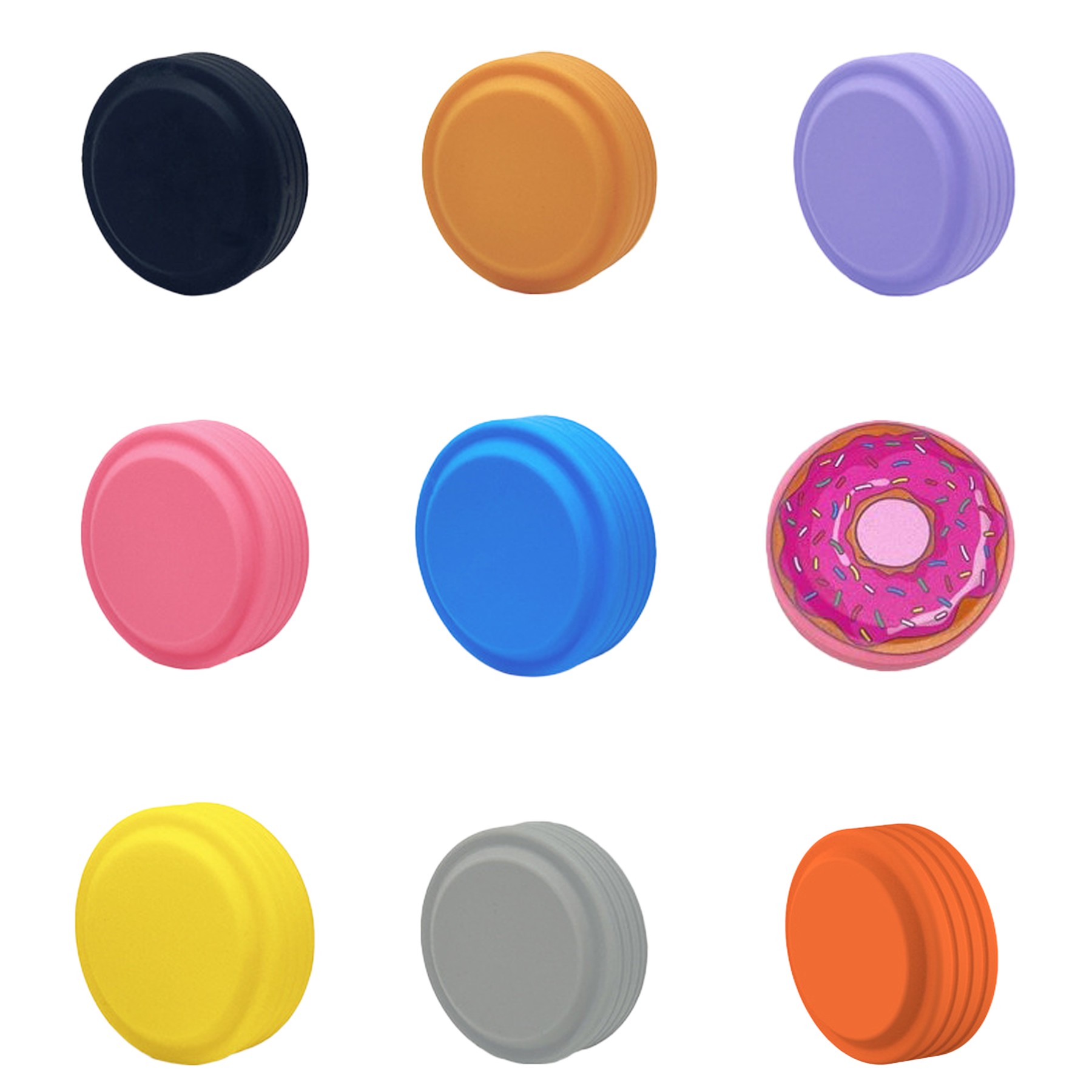 Noise-cancelling Silicone Trolley Case Caster Cover 1