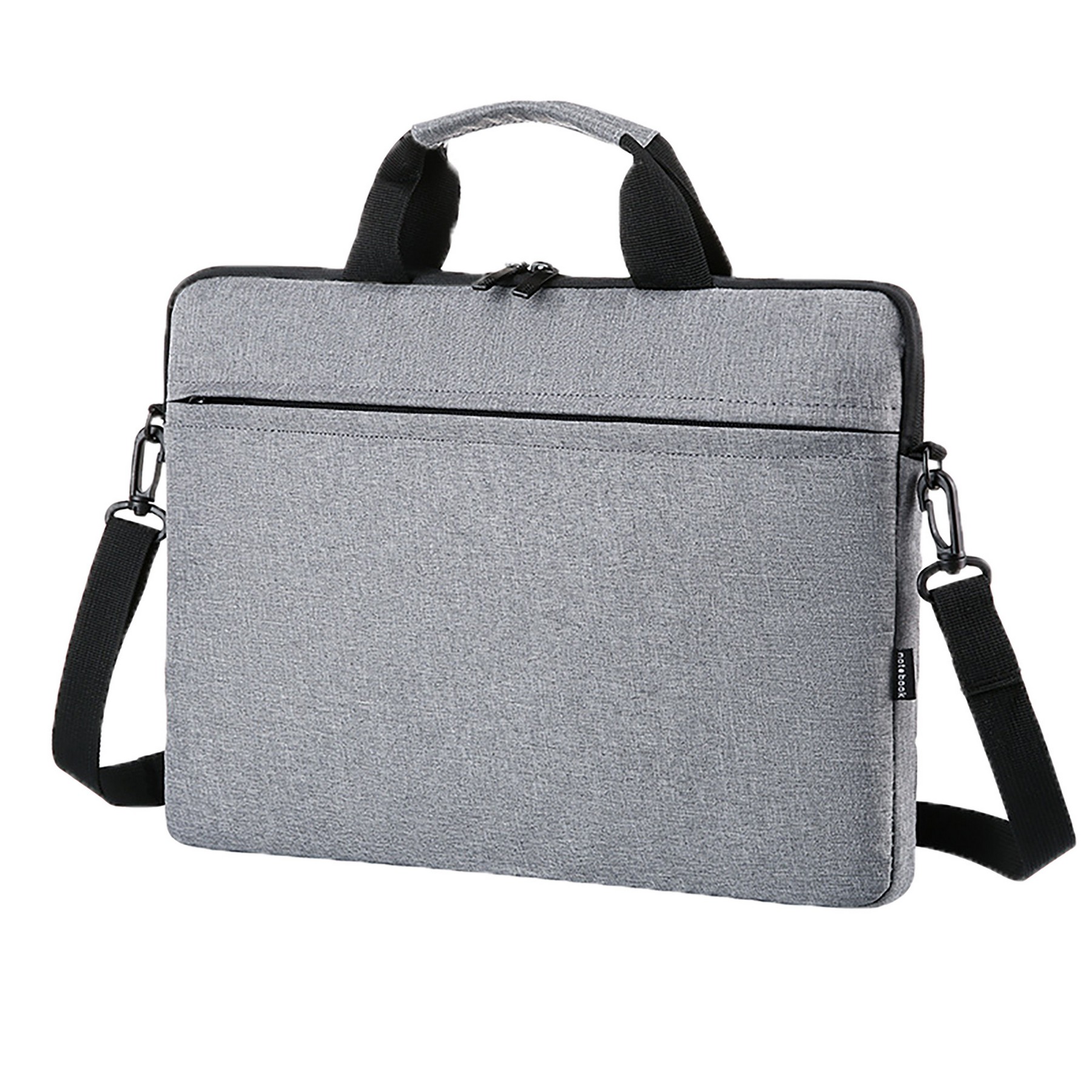 Ultra-thin Laptop Bag Sleeve w/ Carry Handle & Shoulder Strap 2