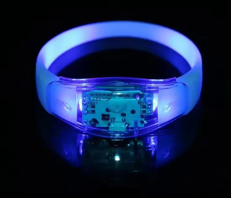 LED Light Up Flashing Bracelets 5