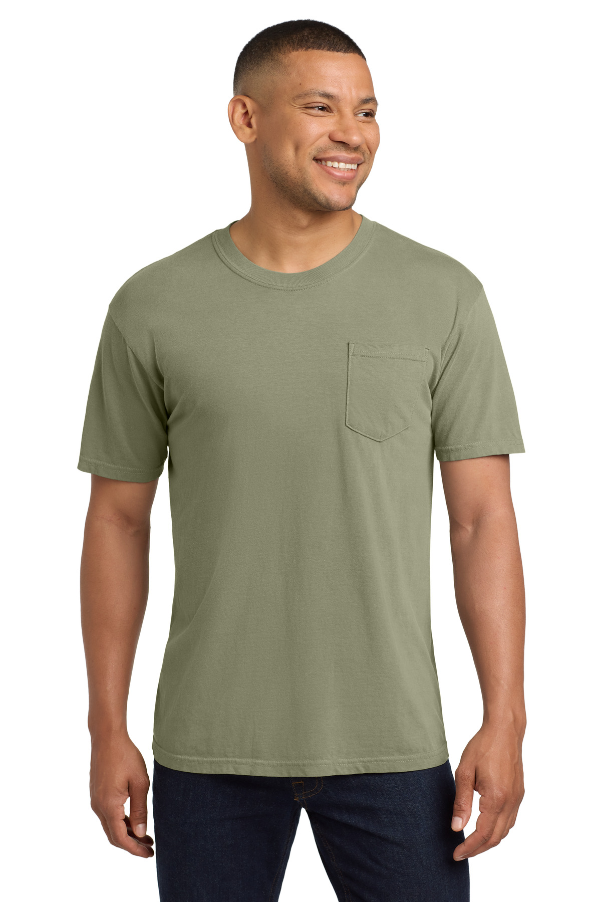 COMFORT COLORS Heavyweight Ring Spun Pocket Tee. 6030 336