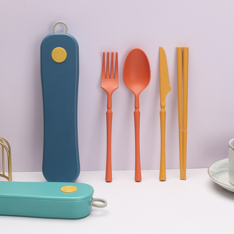 Customized portable rotating tableware set 3
