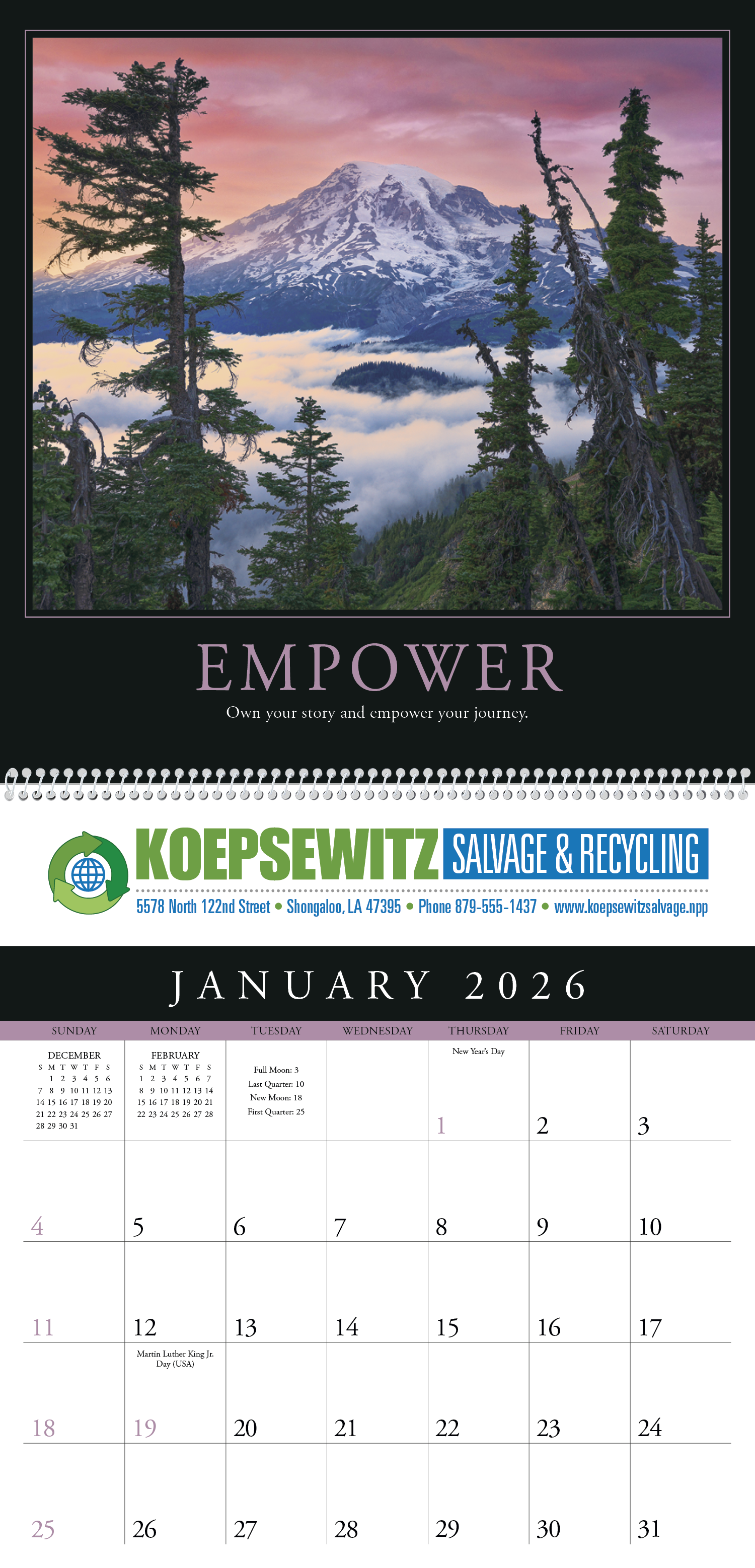 Triumph® Calendars Motivations Calendar 17