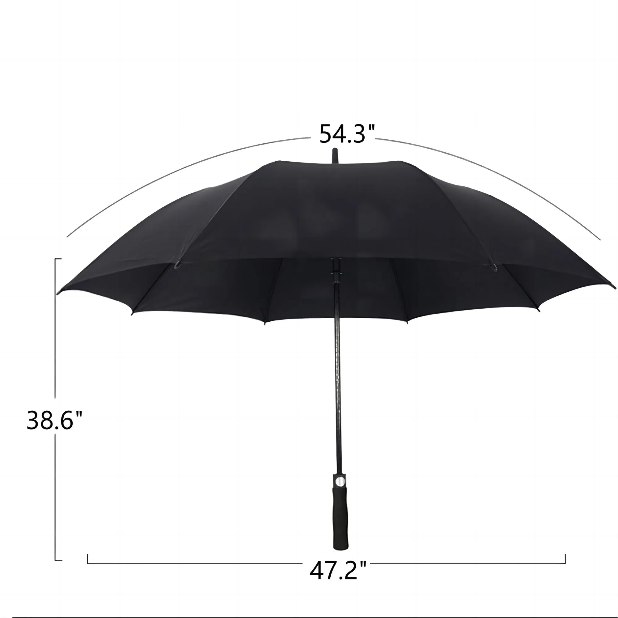 Wind-resistant Long-handled Golf Umbrella 3