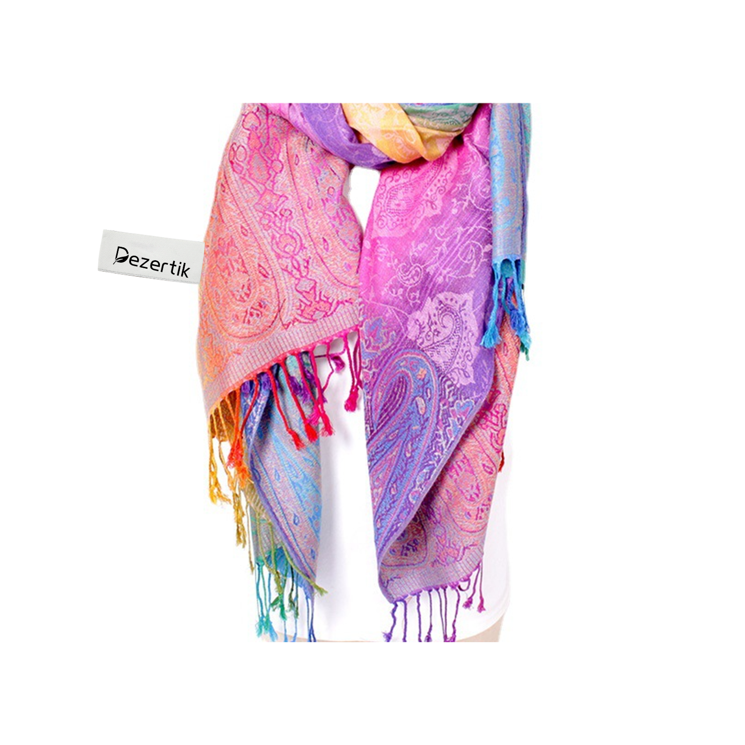 Mixed-Style Jacquard Women's Fashionable Scarf and Shawl 6