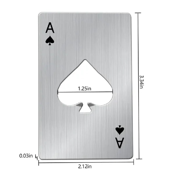 Ace of Spades Bottle Opener 5