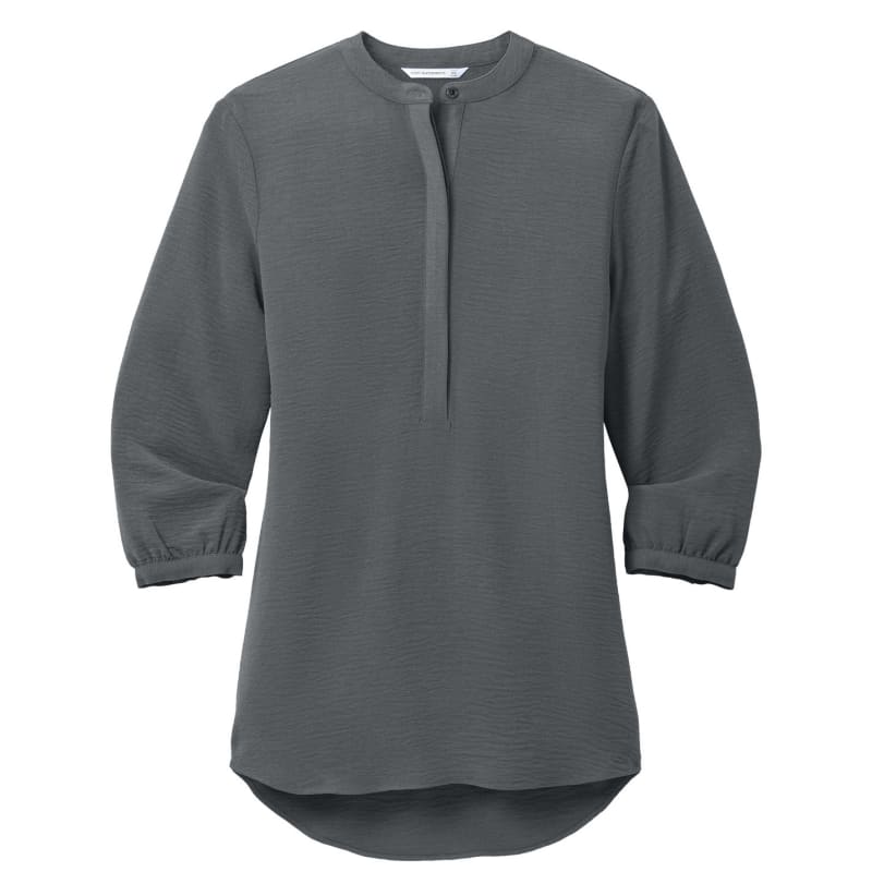 Port Authority Ladies 3/4-Sleeve Textured Crepe Tunic 14