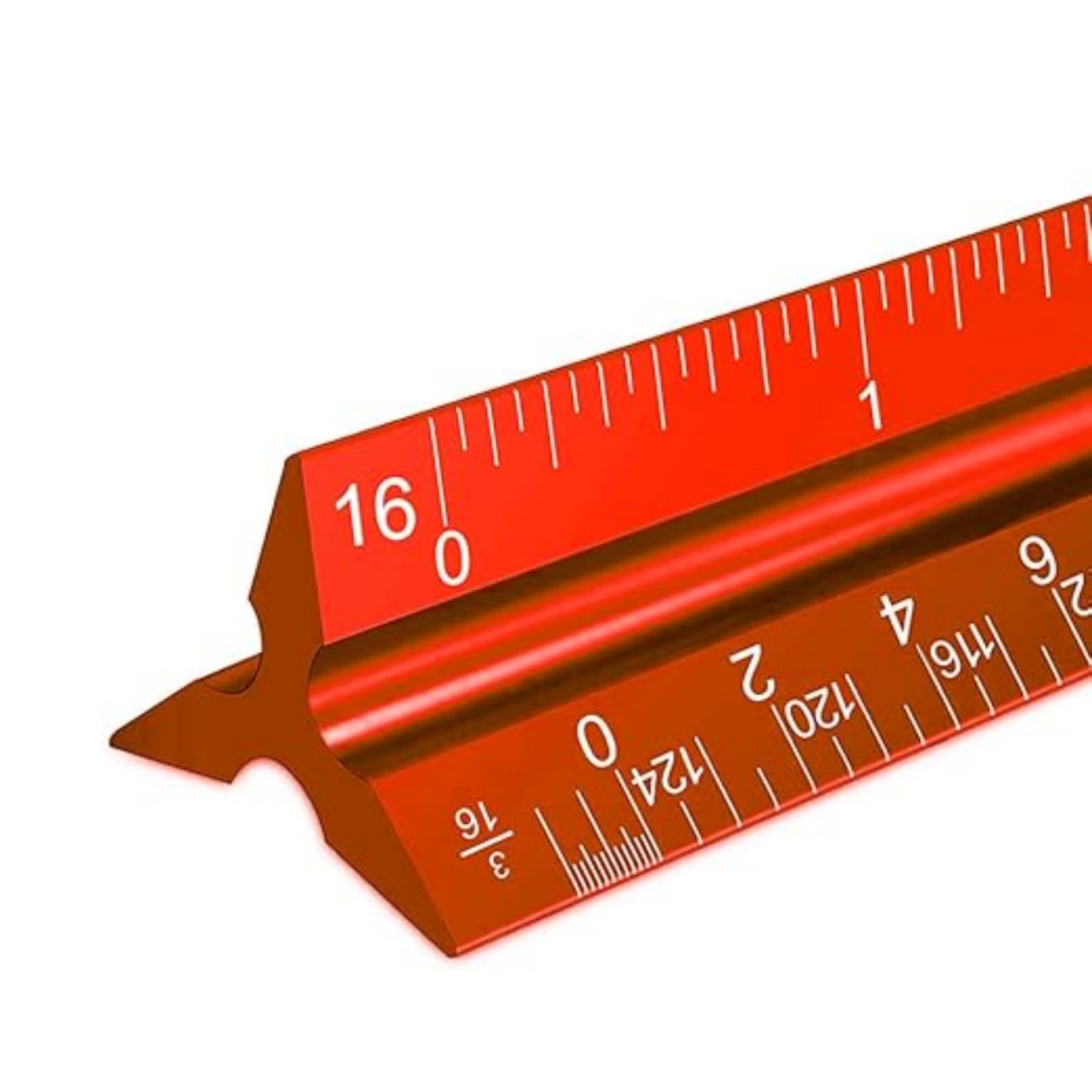 12 Inch Architectural Scale Ruler 2