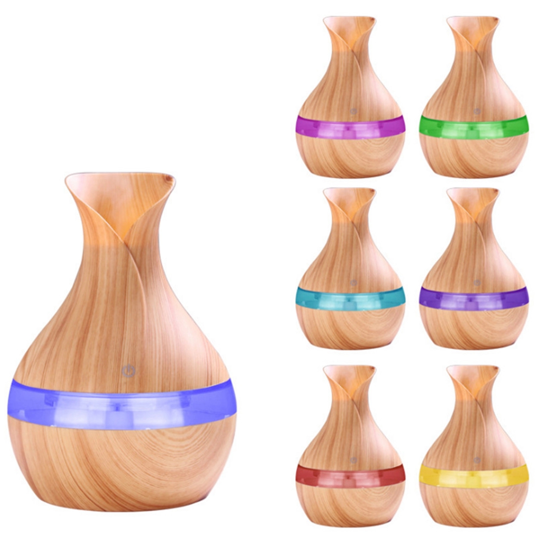 300Ml USB Vase Shape Household Air Humidifier 7