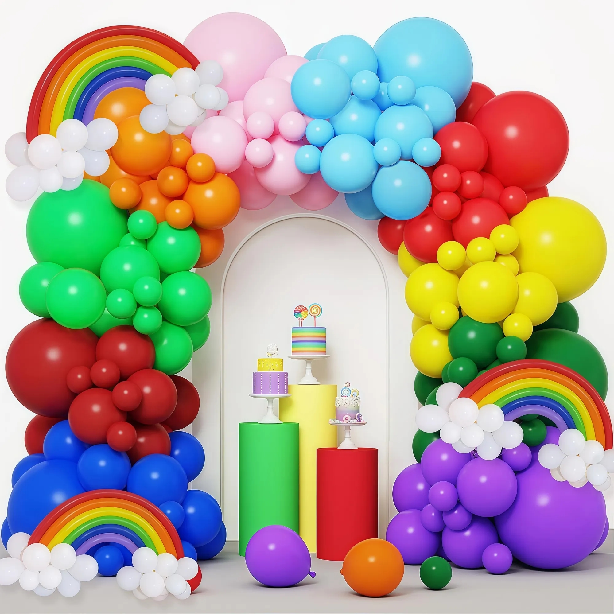 10Inch Colorful Latex Balloons 3