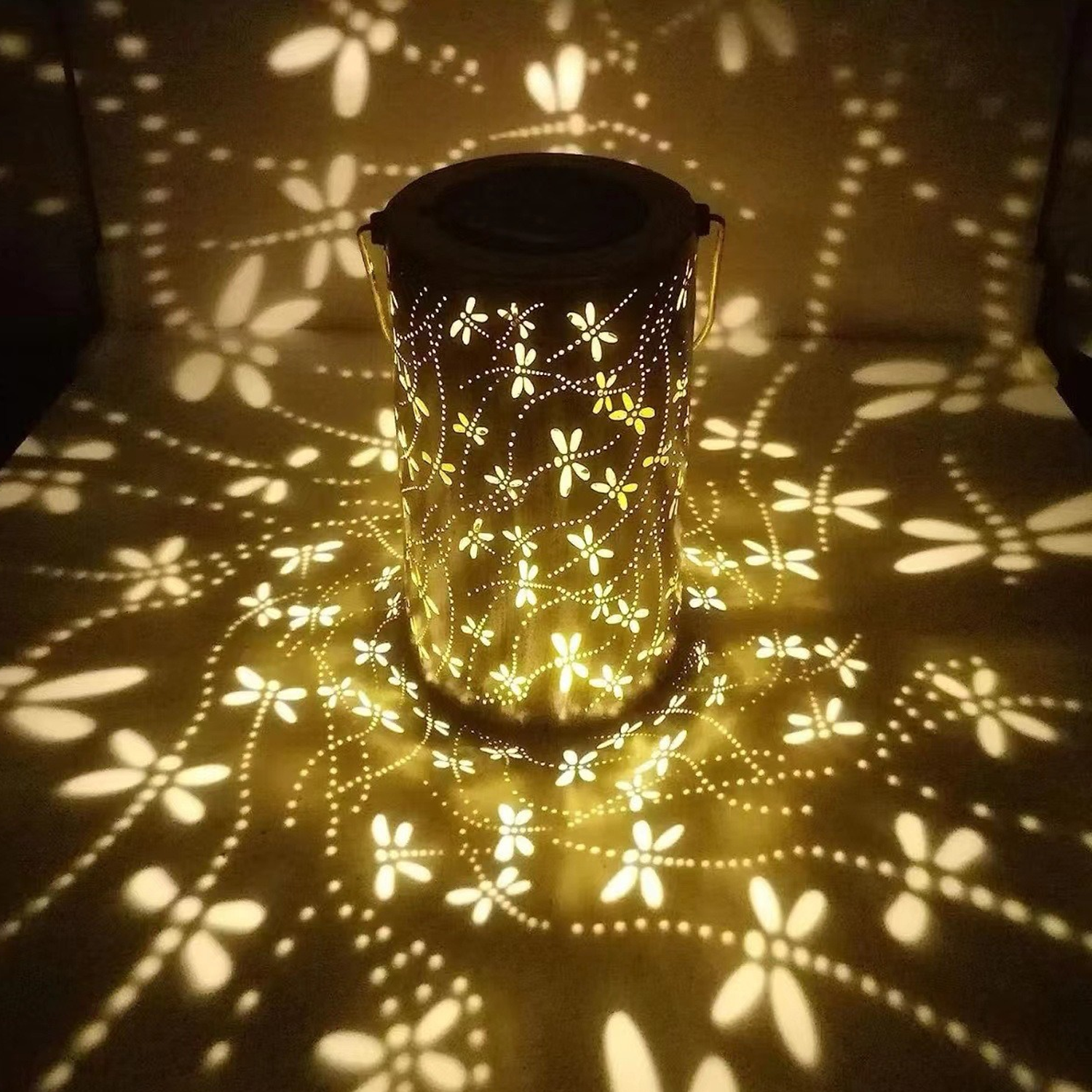 Solar Outdoor Waterproof Garden Decoration Dragonfly Lamp 7