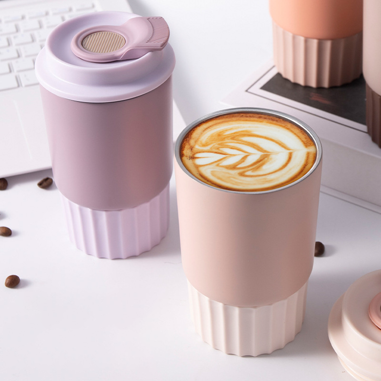12Oz Leak Proof Vacuum Insulated Coffee Mug 4