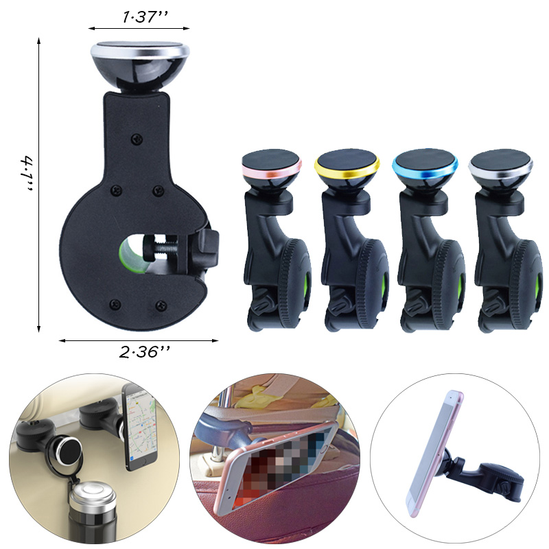 Car Hanging Hook With Magnetic Phone Holder 2