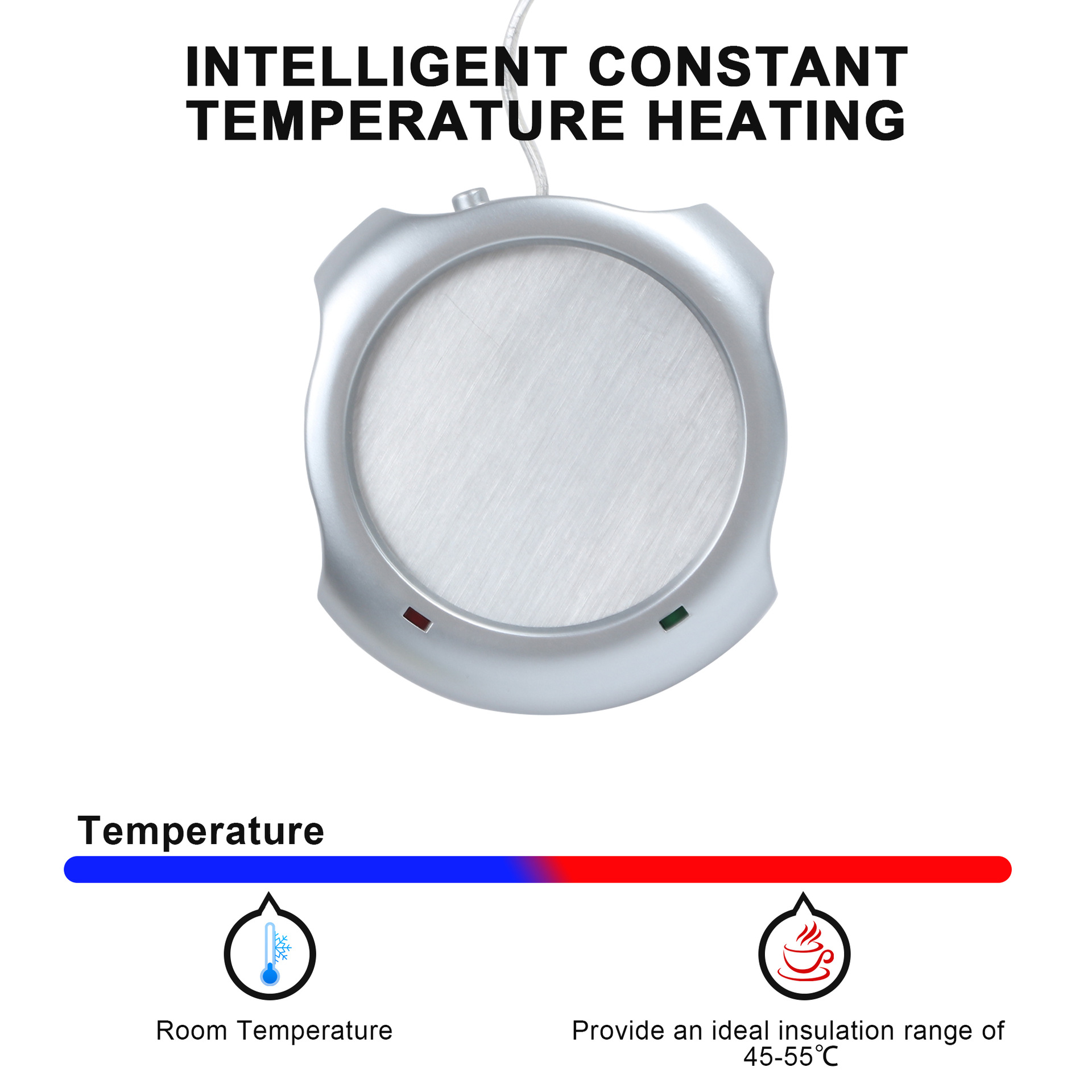 USB Powered Mug Warmer for Tea, Coffee 3
