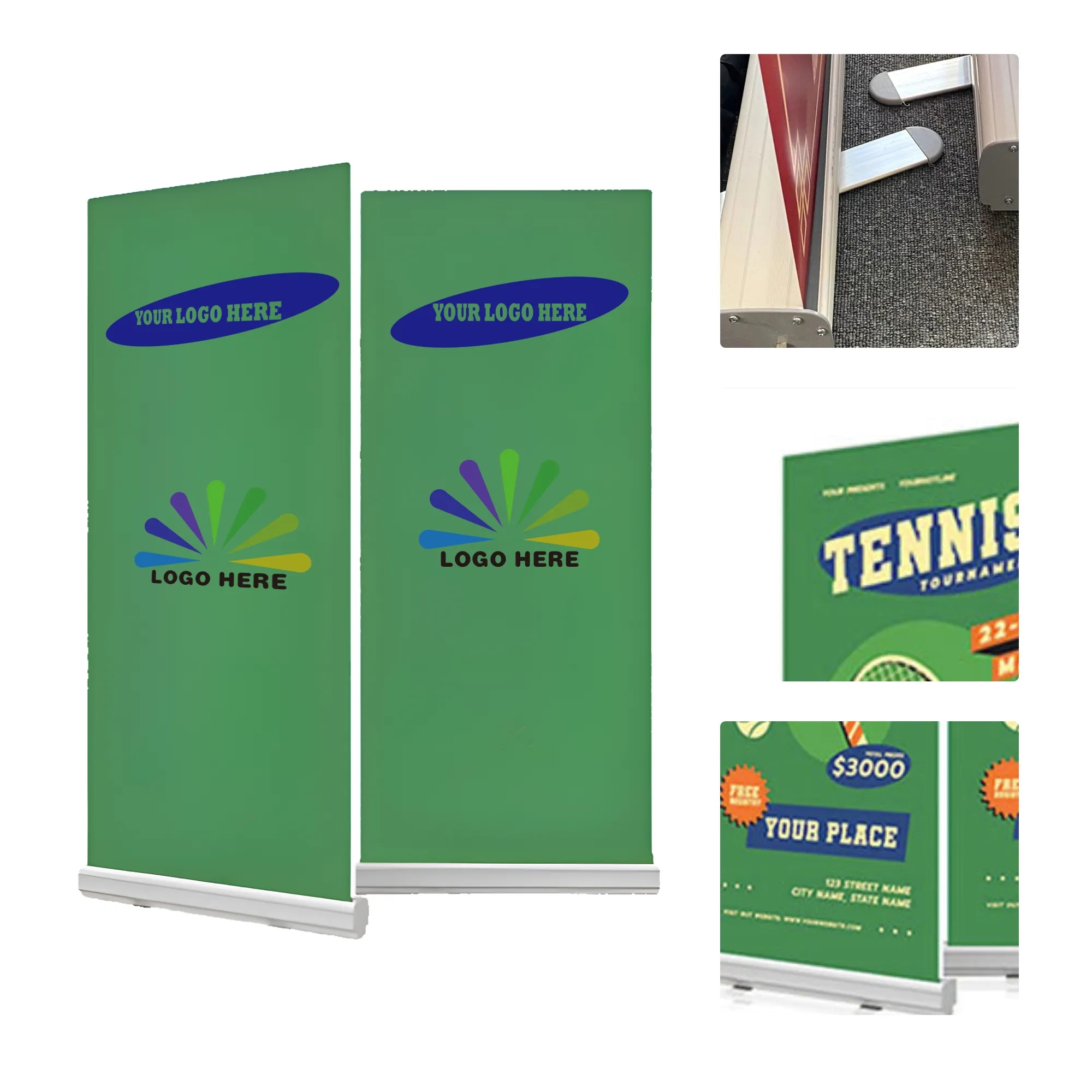 Aluminum Roll Up Banner Stand