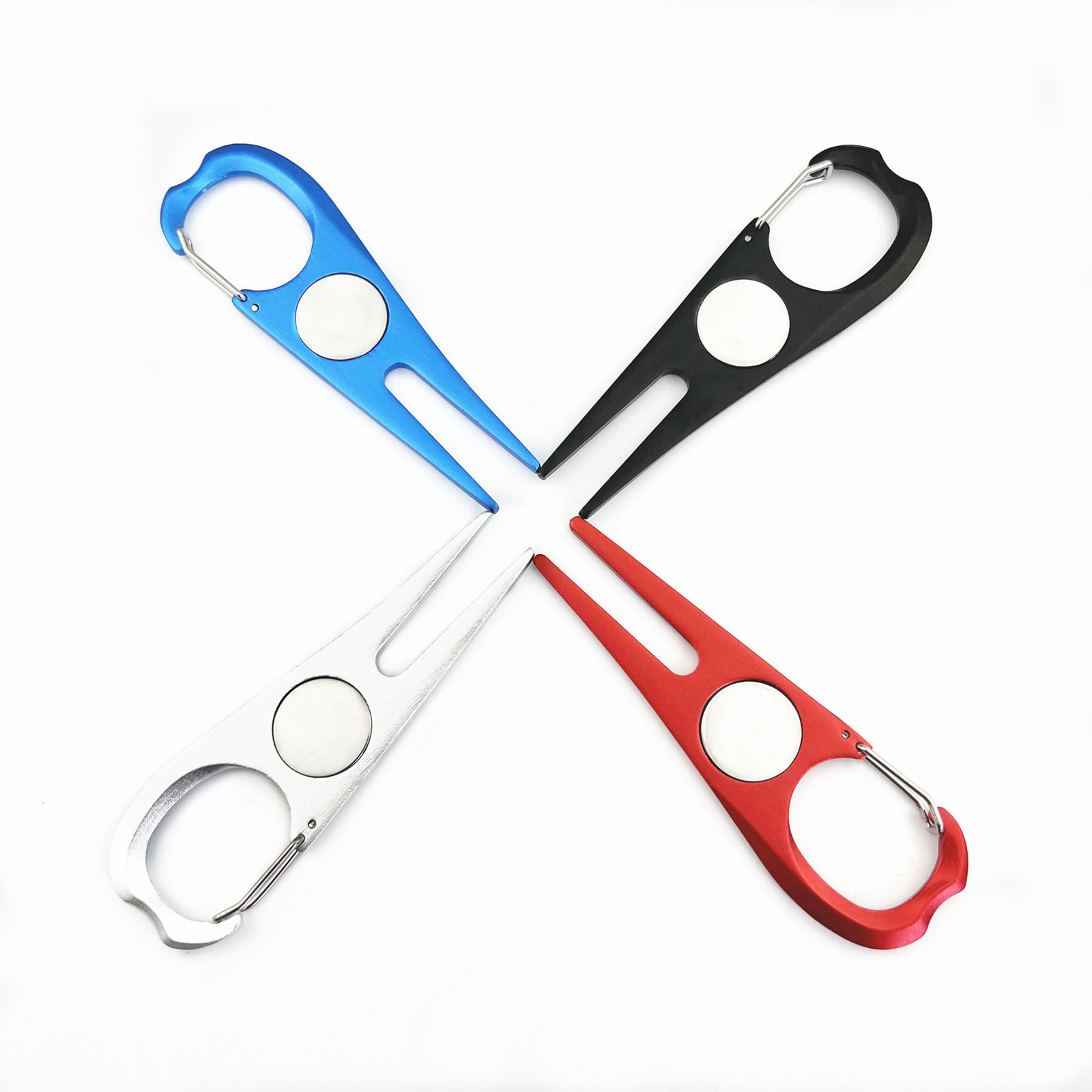 Metal Golf Divot Repair Tool Ball Markers 1
