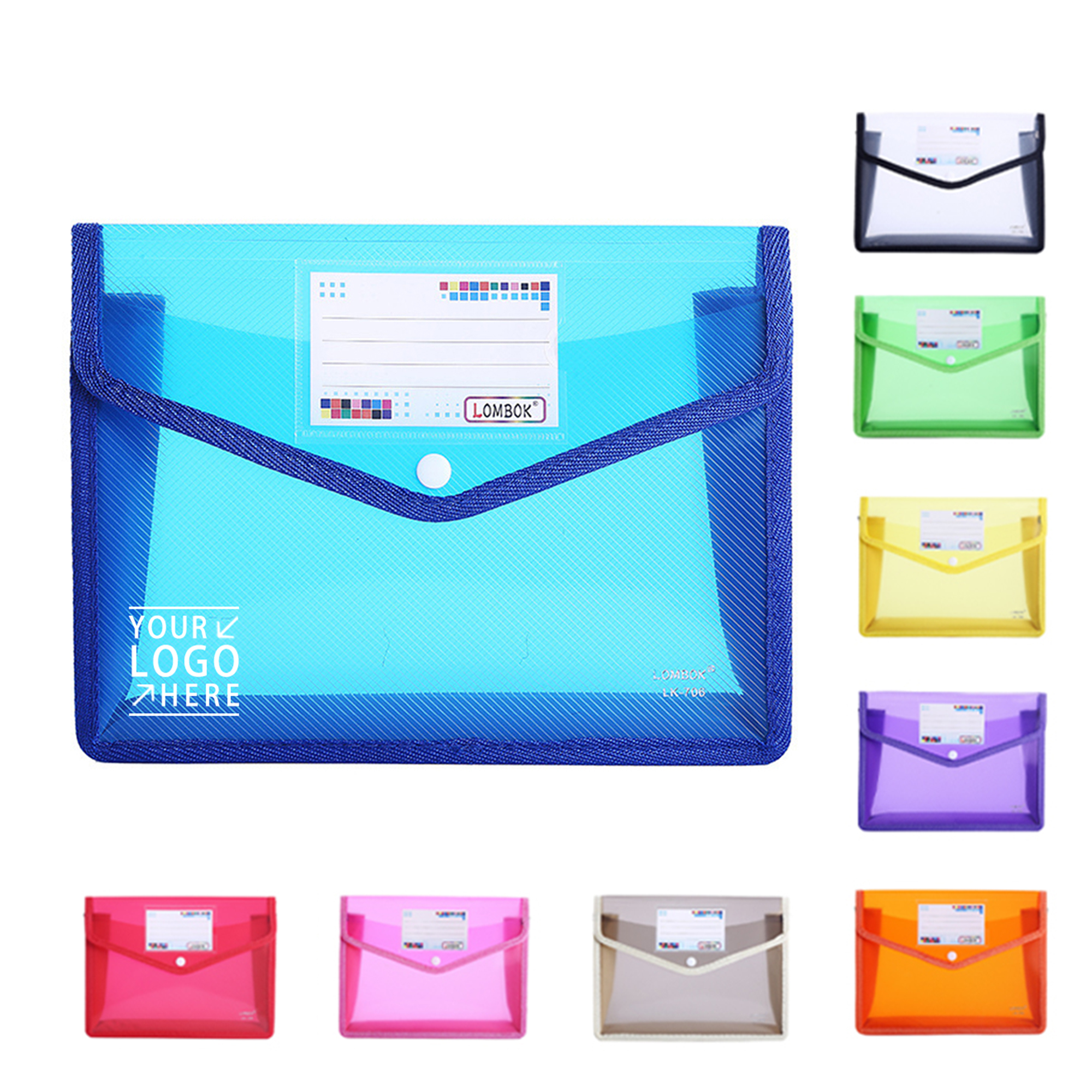 Multi-pocket Document Paper Protector Case 2