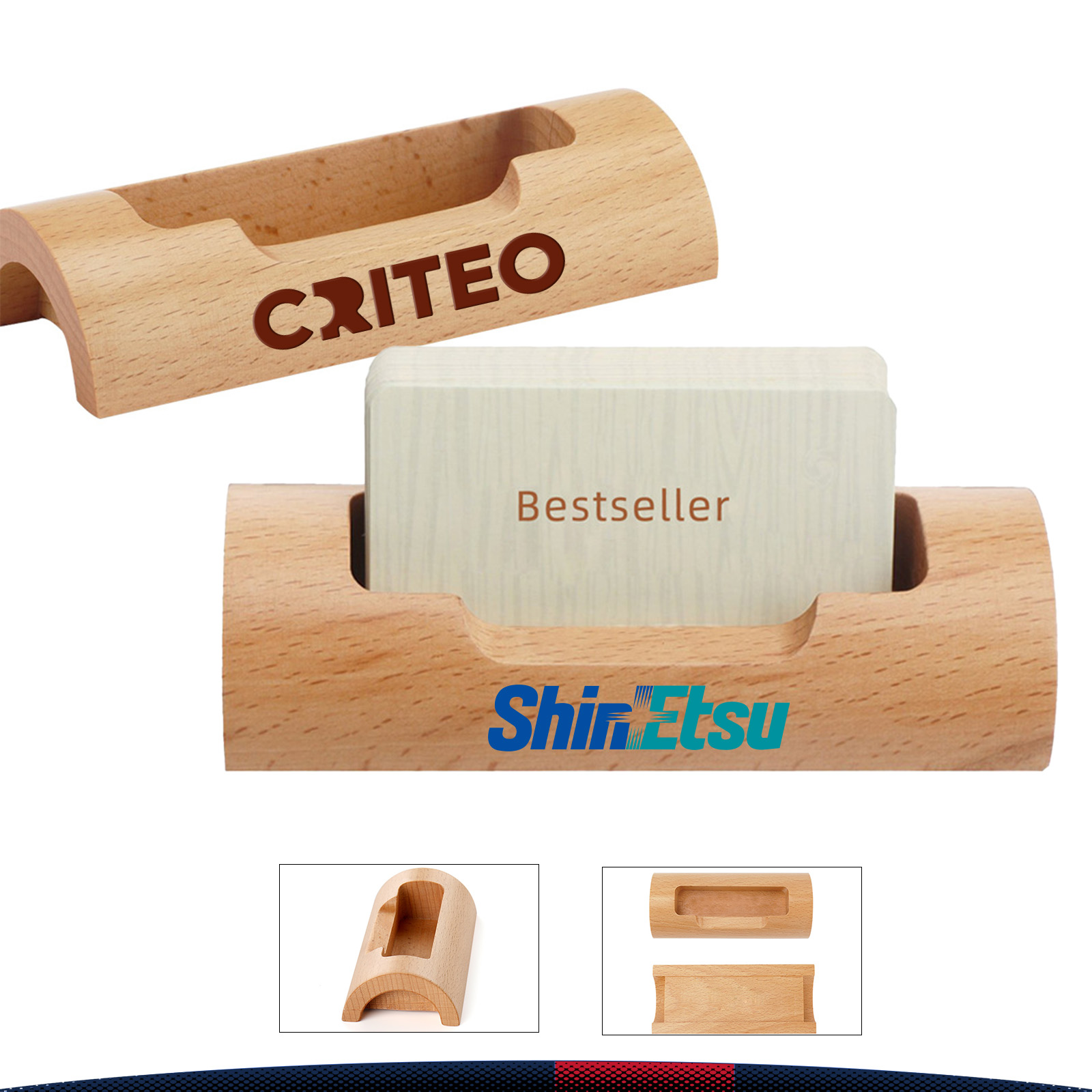 Semicircular Business Card Holder 3