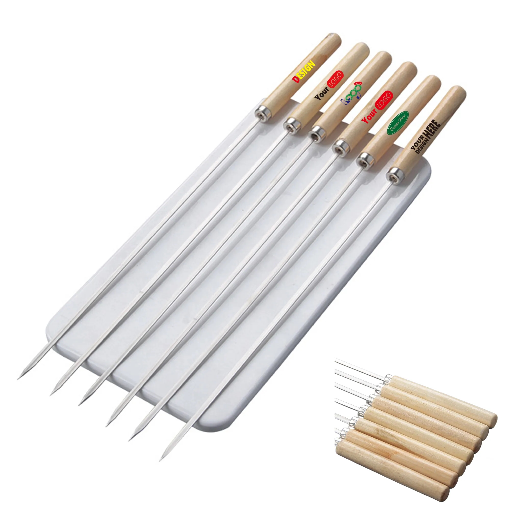 Stainless Steel Skewers MOQ 50pcs