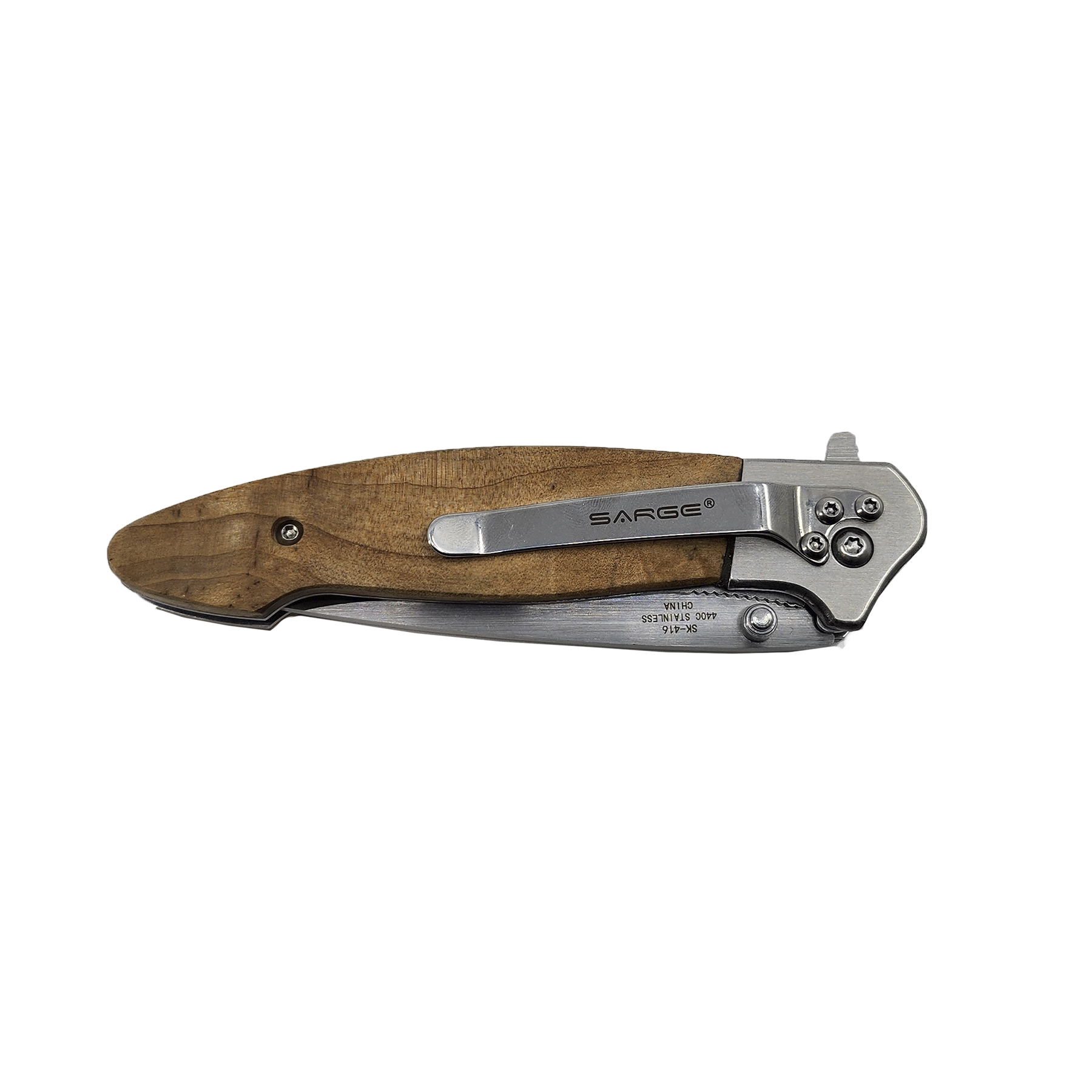 Renegade - Maple Burl Ball Bearing Folder 4