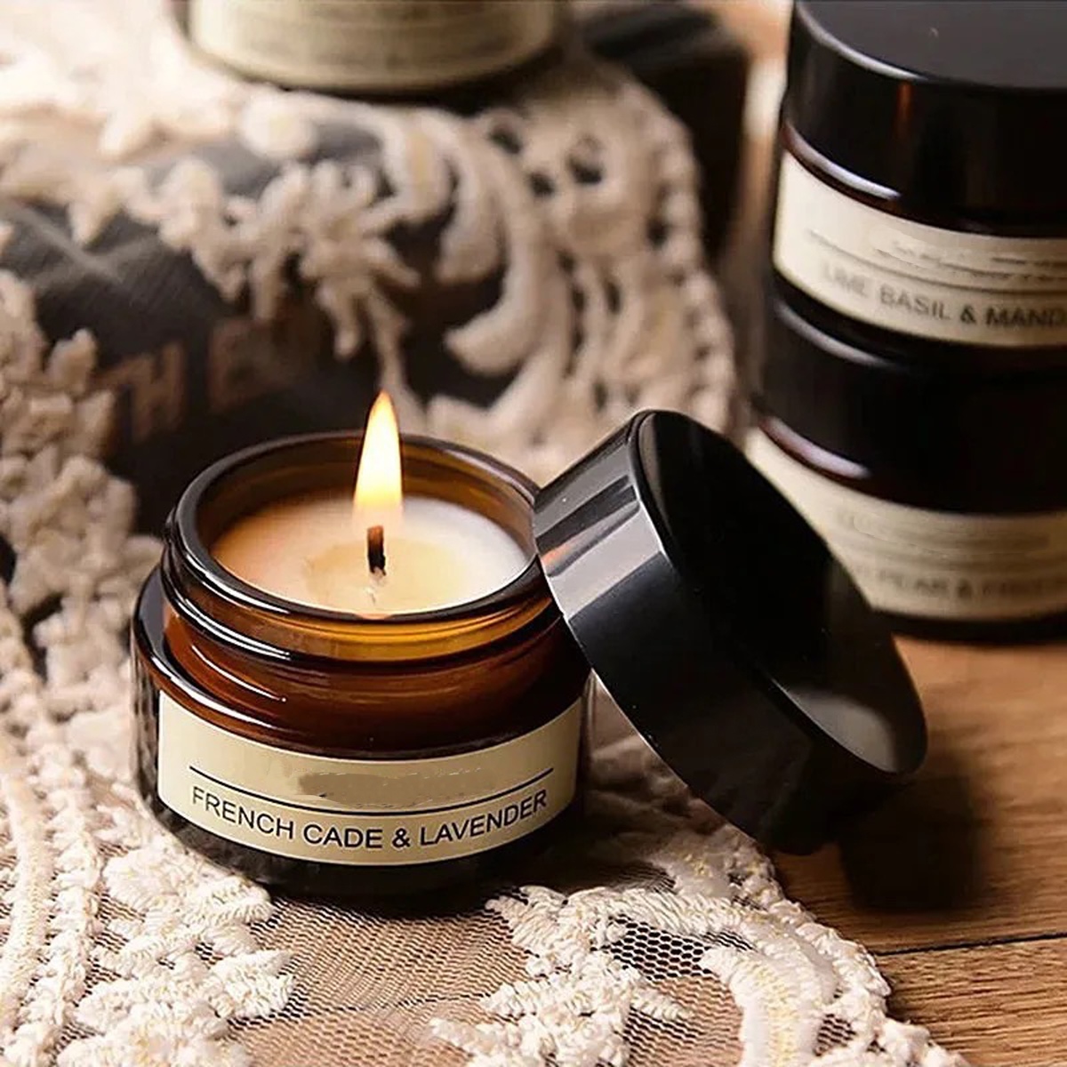 MOQ 10 pcs Mini Scented Candle 3