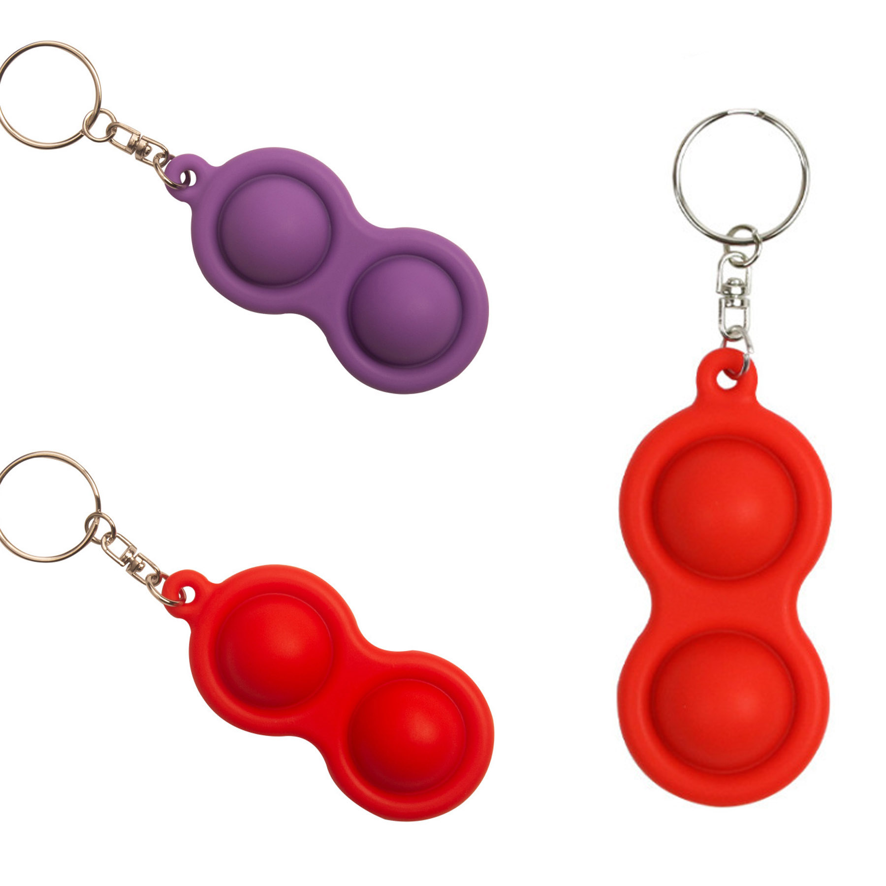 Push Bubble Keychain 2