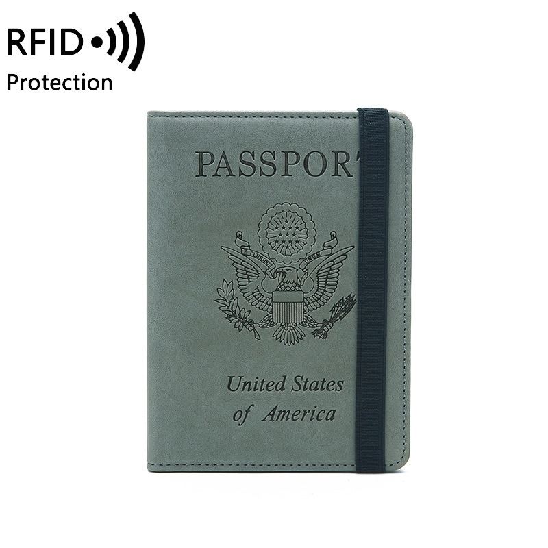 Rfid Blocking Travel Passport Holder Cover Slim Id Card Case 8