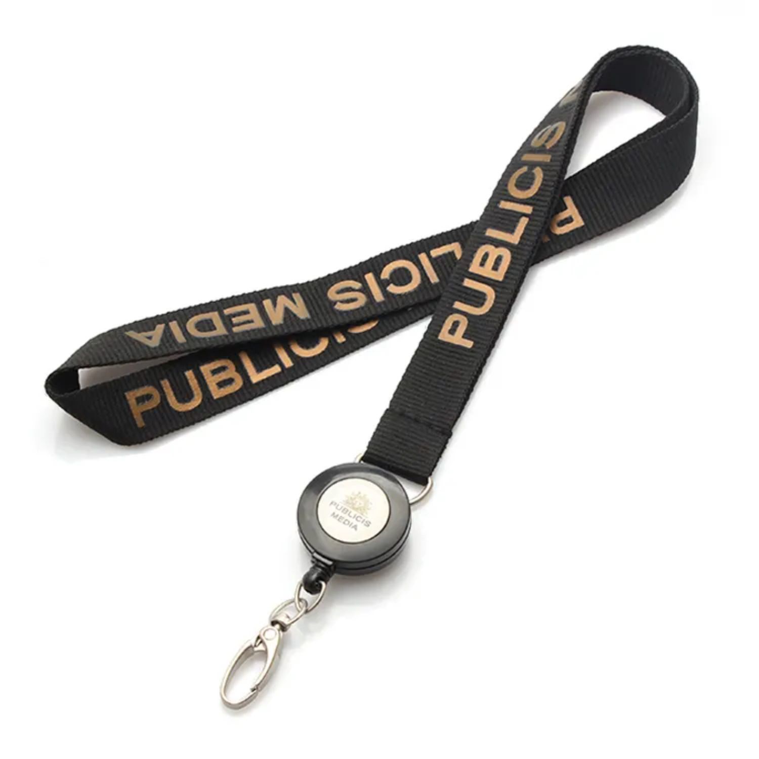 5/8" & 3/4" Eco-friendly Recyclable Polyester Lanyard with Badge Reel 4