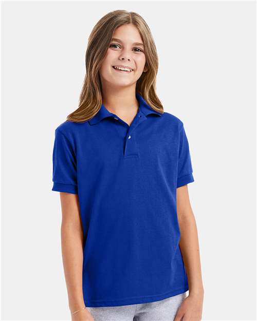 Youth EcoSmart® Jersey Polo - 054Y 67