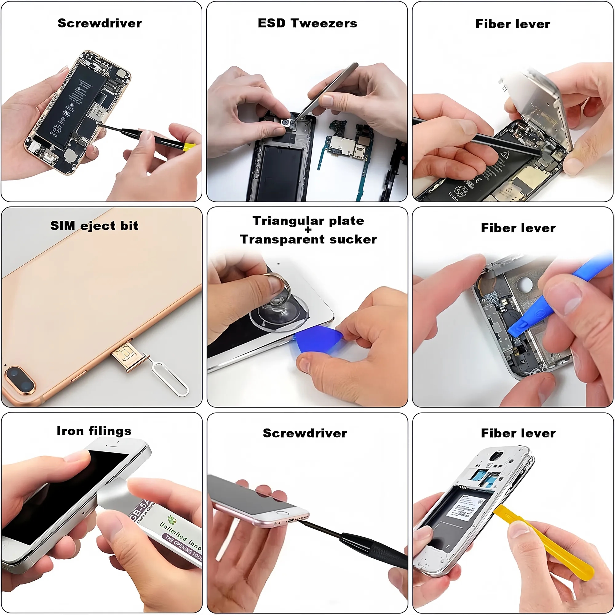 Precision Smartphone Repair Tool Kit 7
