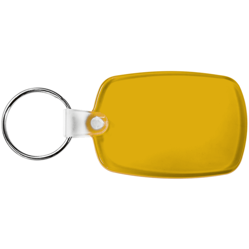 Oval Soft Plastic Keychains 5