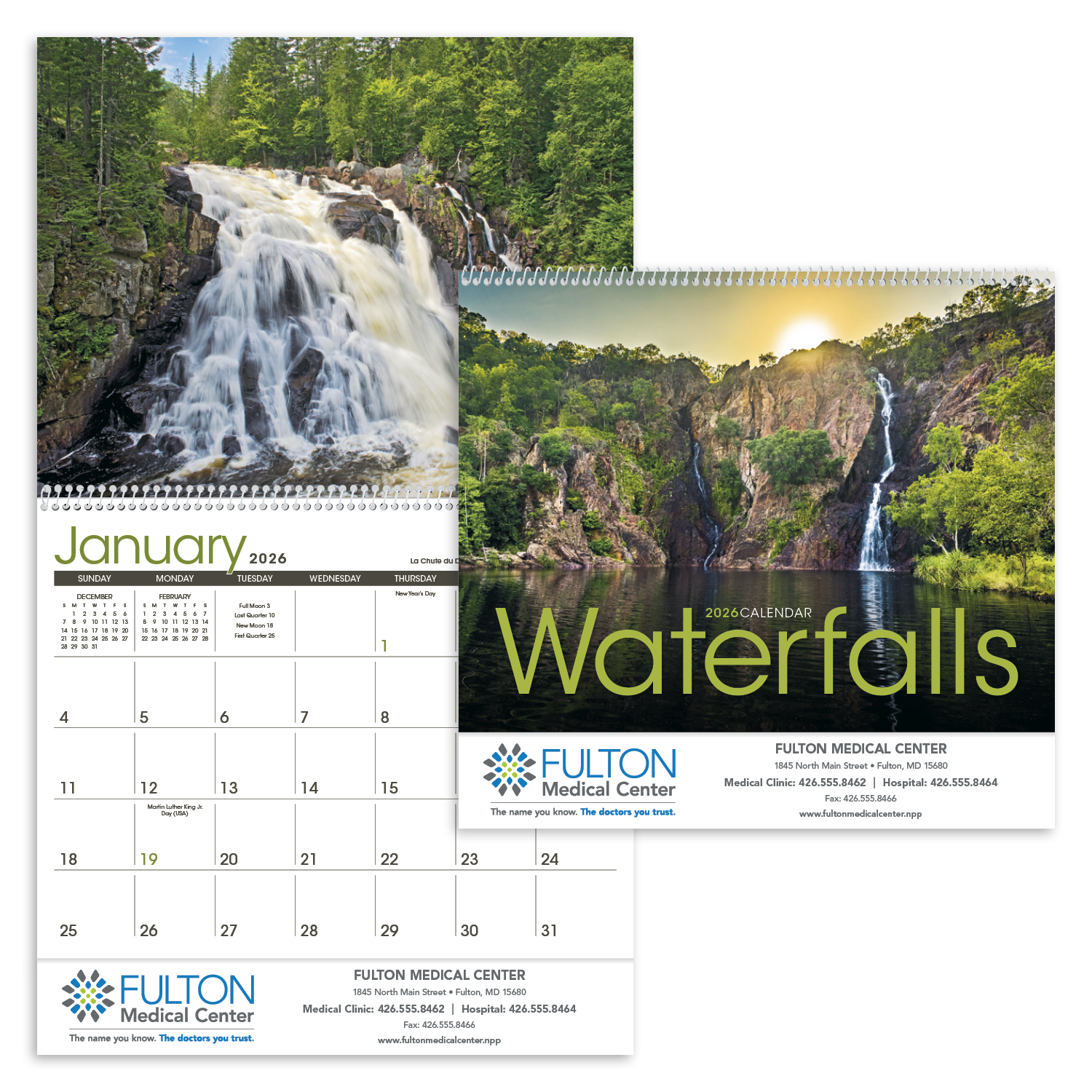 Triumph® Calendars Waterfalls Calendar 6