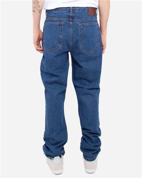 Unisex Denim Straight-Leg Jeans - SHRDJ 7