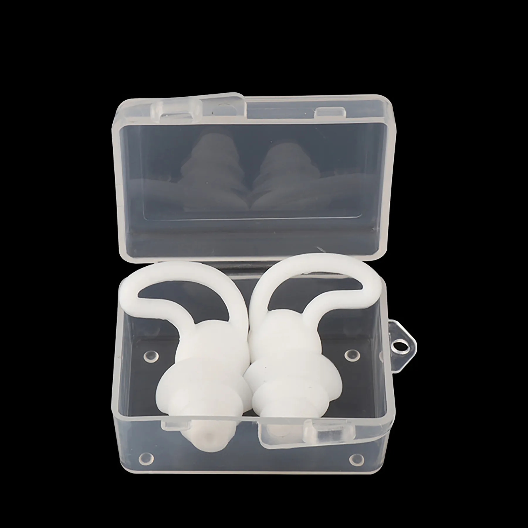 Silicone Noise-Isolating Earplugs Travel Noise Protection 2