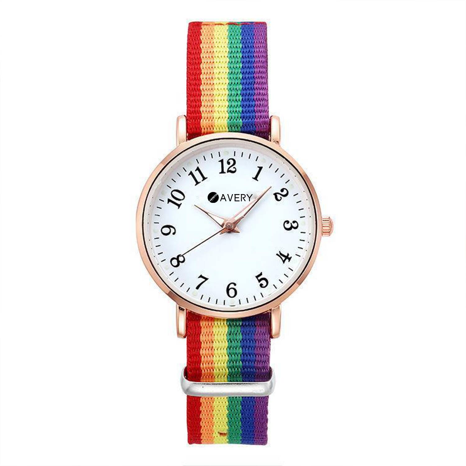 Rainbow Strap Quartz Watches 2