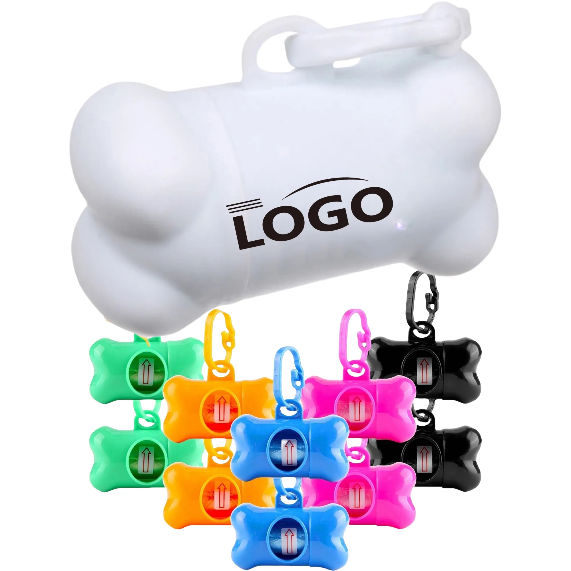 Dog Poop Bag Eco-friendly Pet Bone Rubbish Box 2