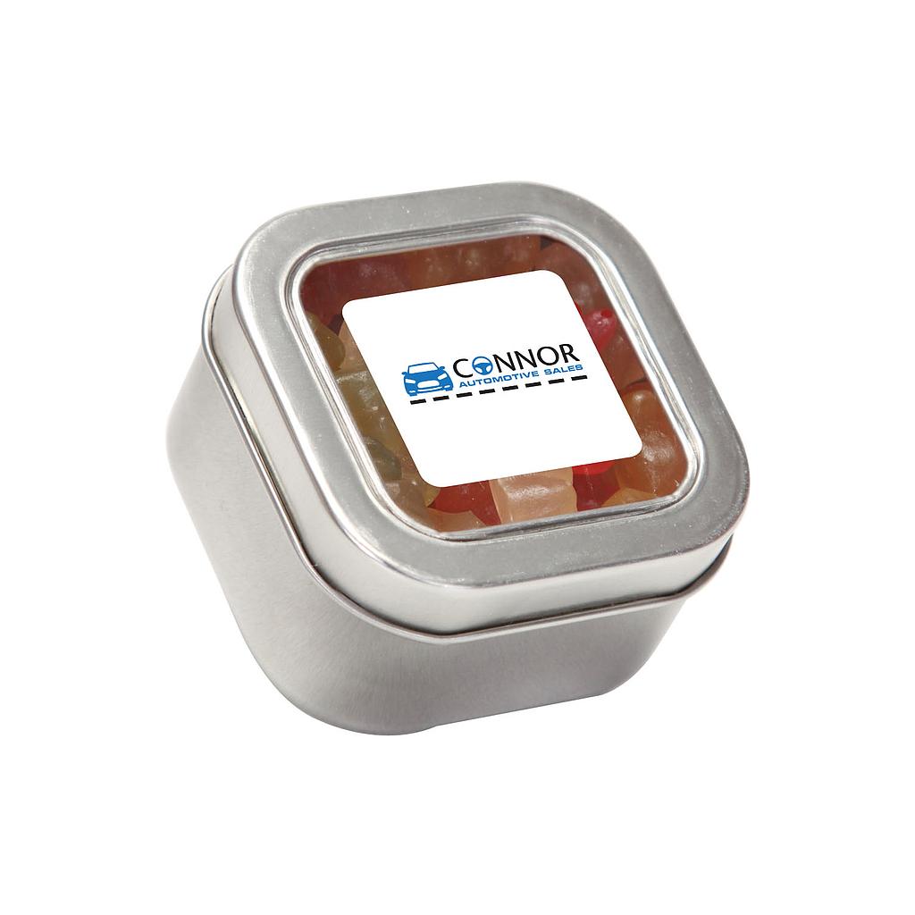 Small Square Window Tin Standard Fill 5