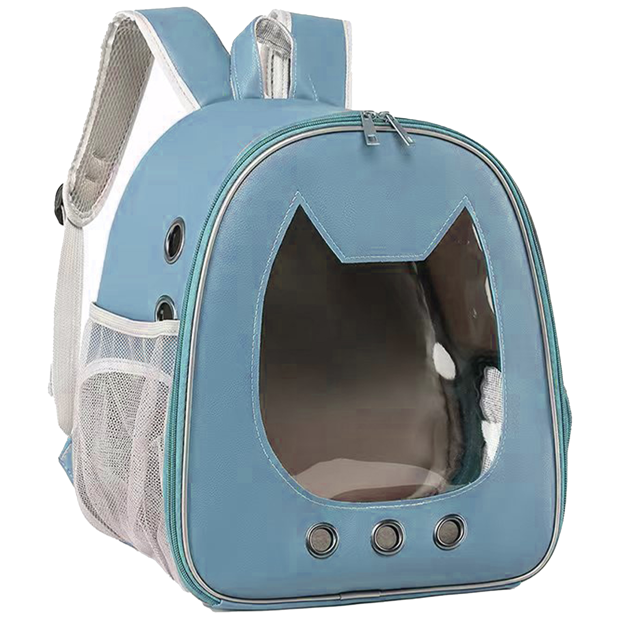 Pu Large Space Breathable Pet Backpack 3