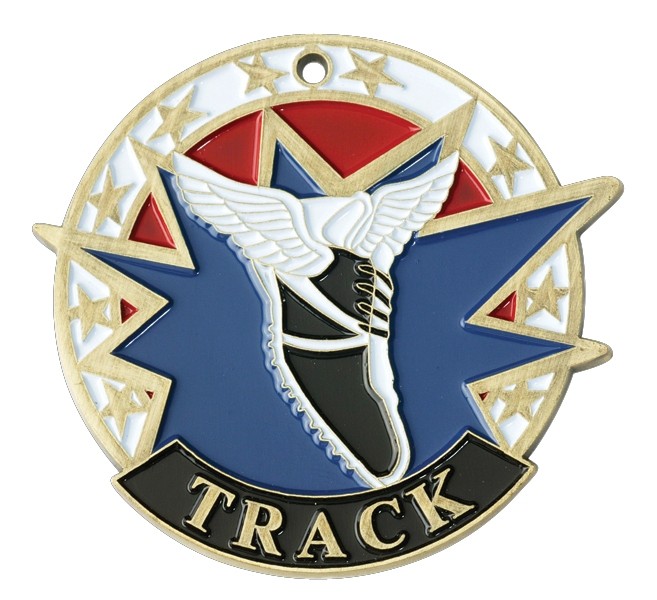 Track USA Sport Medal, 2" 2
