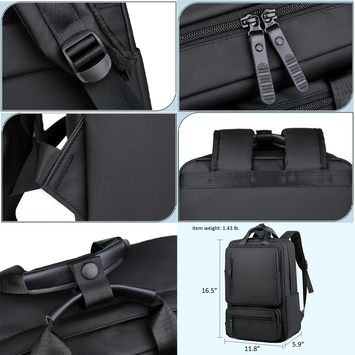 15.6 Inch Laptop Backpack 4