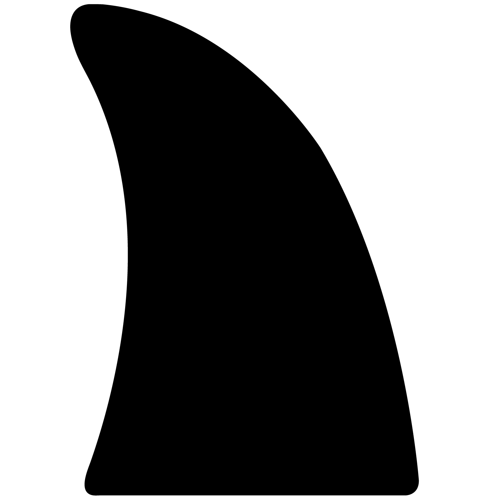 Shark/Dolphin Fin Waver 19