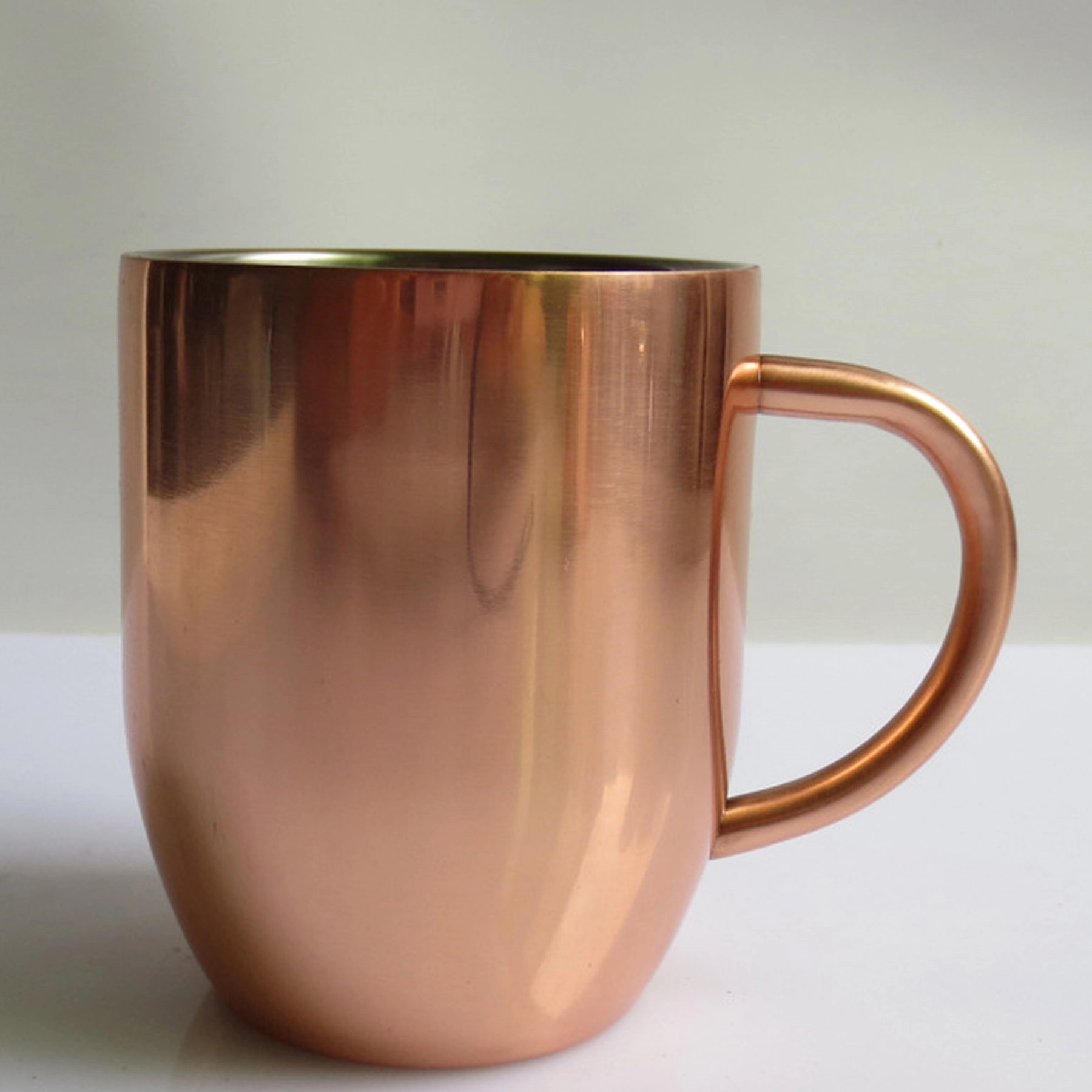 16 OZ Copper Coated Stainless Moscow Mule Cup 2